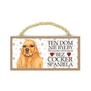 MP-016-COCKER SPANIEL BRĄZOWY