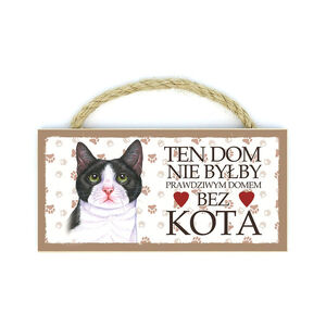 MP-058-KOT BIAŁO-CZARNY 