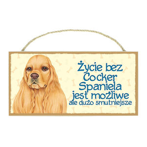 TP-014-COCKER SPANIEL BRĄZOWY