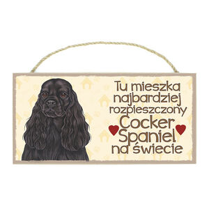TP-015-COCKER SPANIEL CZARNY