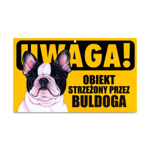 TZZ-012-BULDOG FRANCUSKI CZARNY
