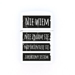 ZPLGT02-031-NIE WIEM, NIE ZNAM SIĘ